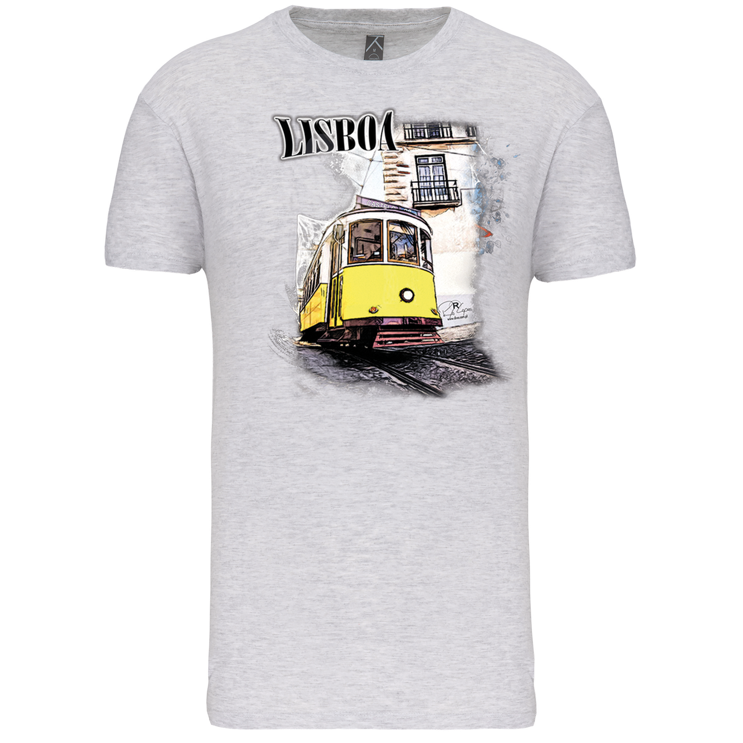 T-Shirt Algodão Biológico Crazy Tram