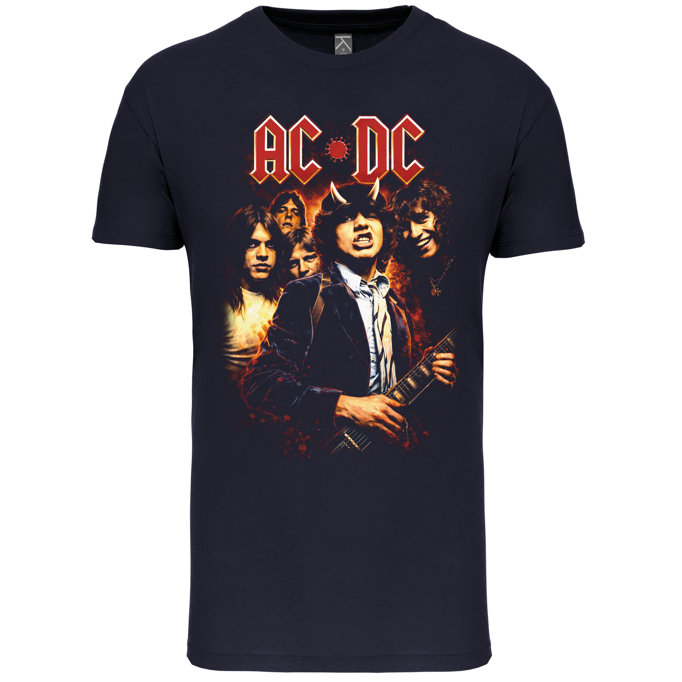 T-Shirt Algodão Biológico AC/DC
