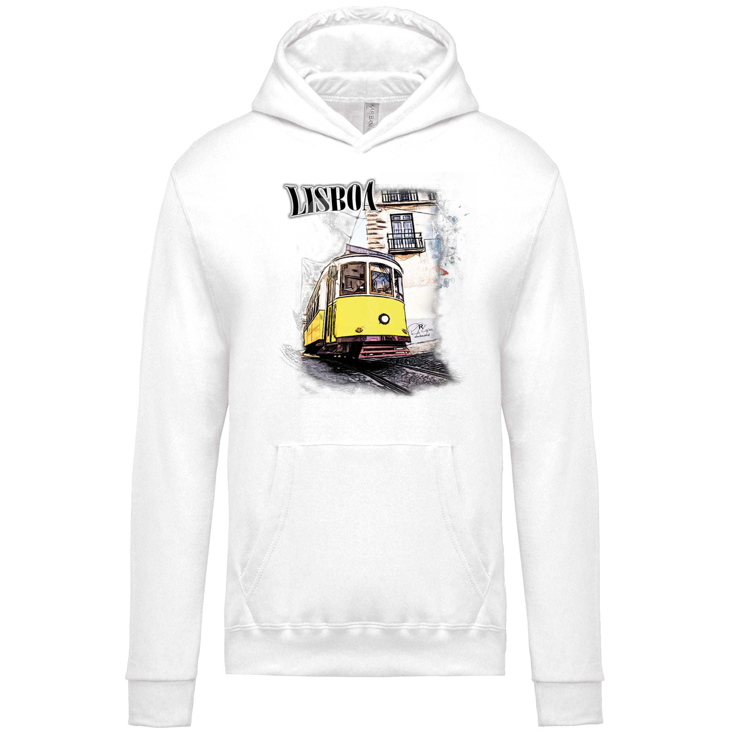 Sweatshirt capuz Kariban Kids Crazy Tram