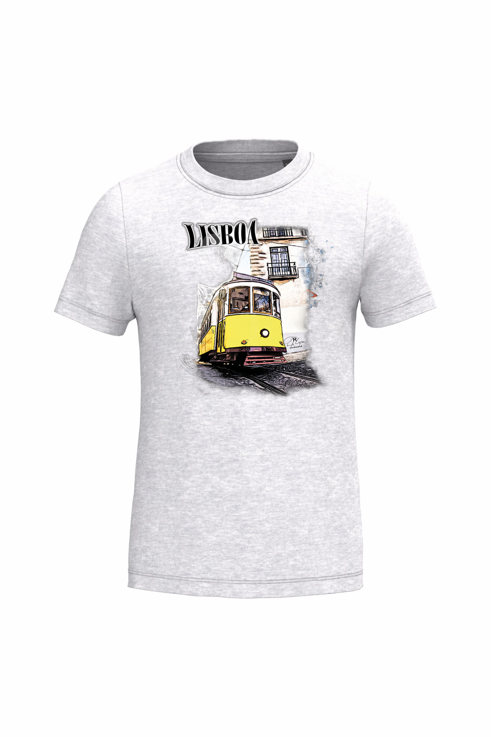 T-shirt de Criança Diva Crazy Tram