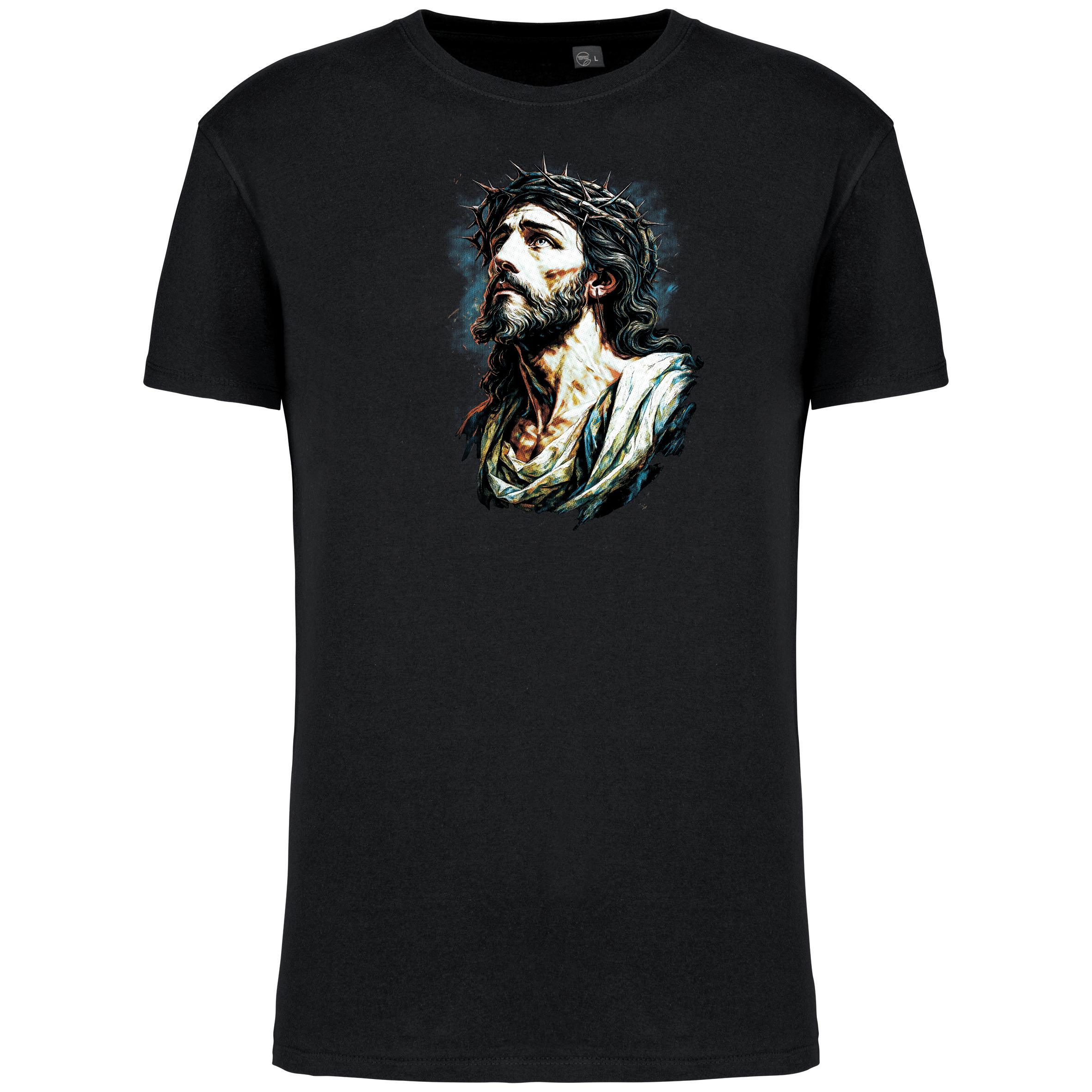T-Shirt Algodão Biológico Jesus Cristo